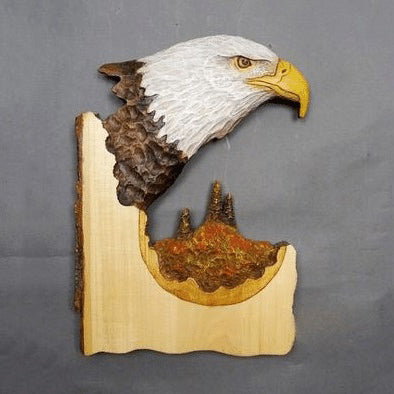 Animal Carving Handcraft Wall Decoration