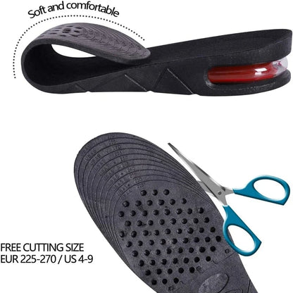 Removable Invisible Air Height Enhancement Insoles - Buy One Pair Get Two Pairs Free (3 Pairs)