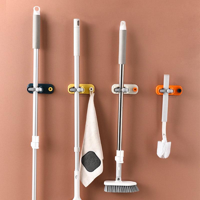 Multi-functional Broom Holder 2 In 1