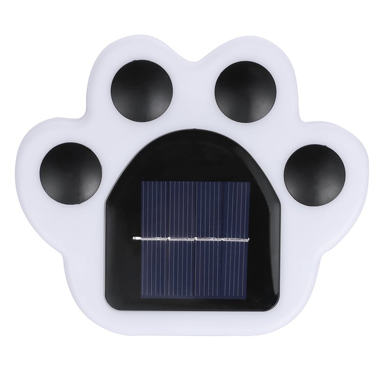 LED Solar Paw Lights