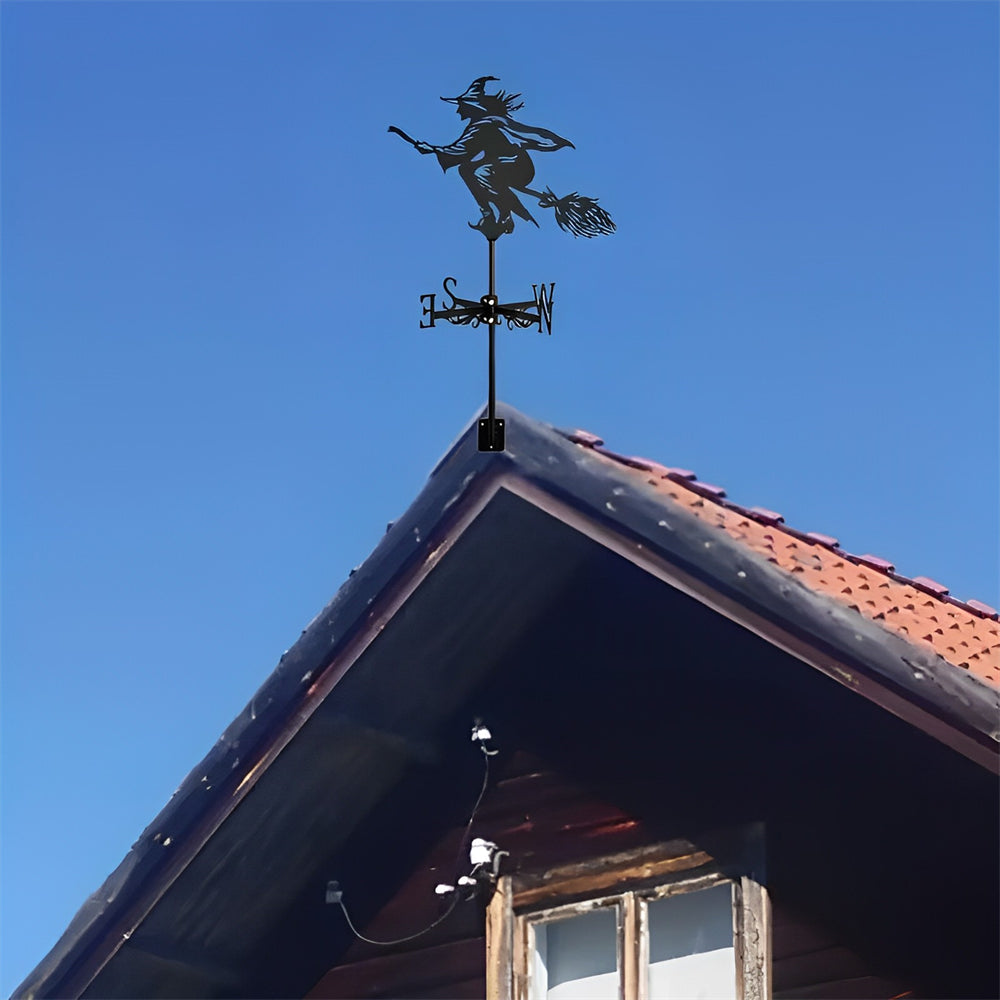 Creative stainless steel weather vane