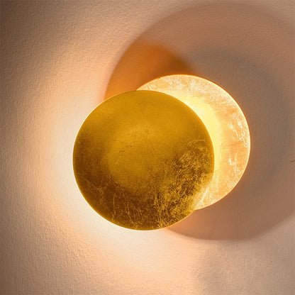 Nordic Modern Creativity Bedroom Eclipse LED Art Wall Sconce Lamp