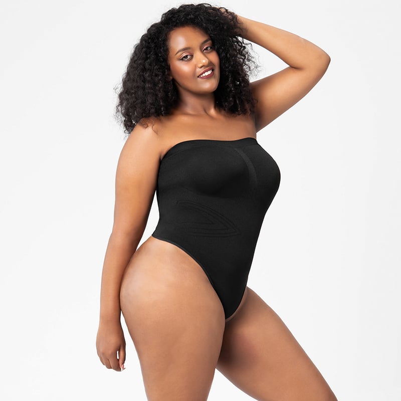 Bodysuit Shapewear with Removable Strap