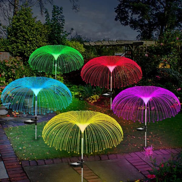 🔥Promotion 50% OFF-Solar Garden Changing Jellyfish Lights