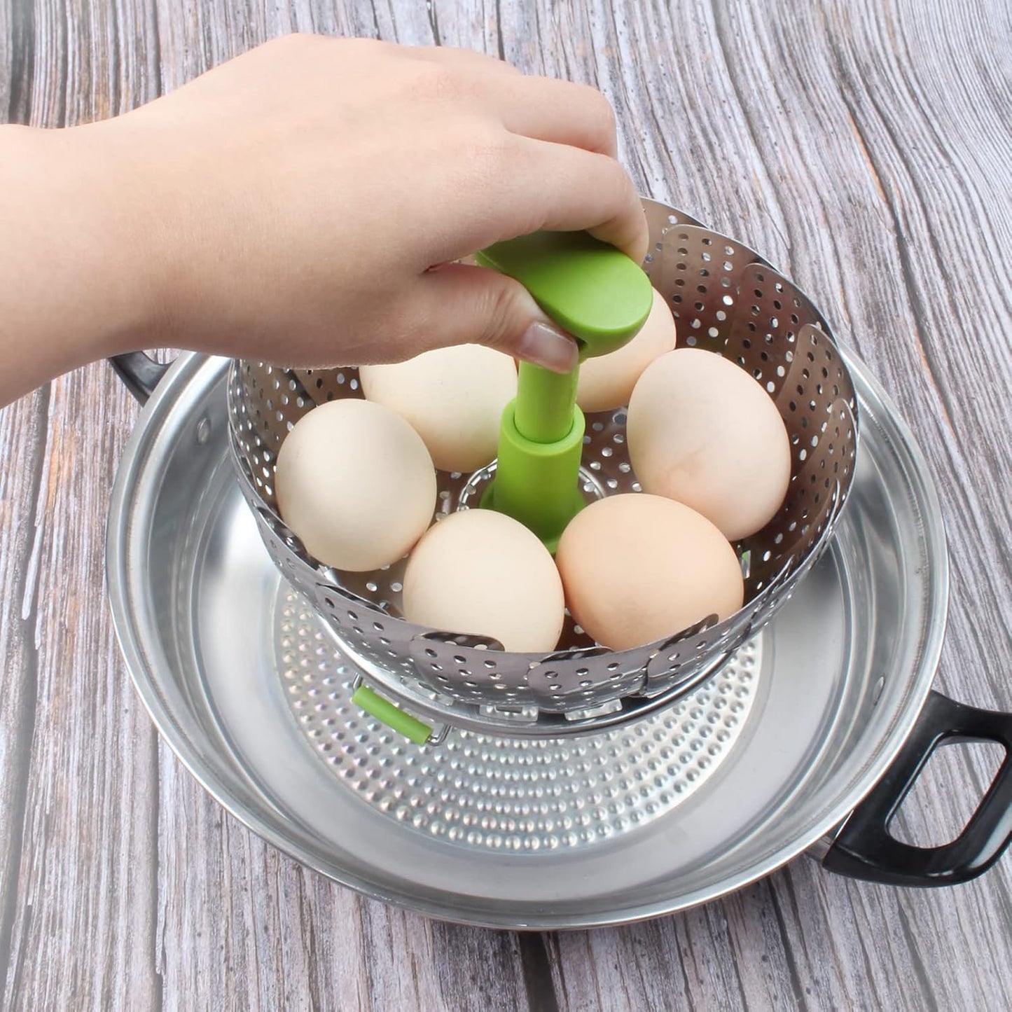 Stainless Steel Vegetable Steamer Basket