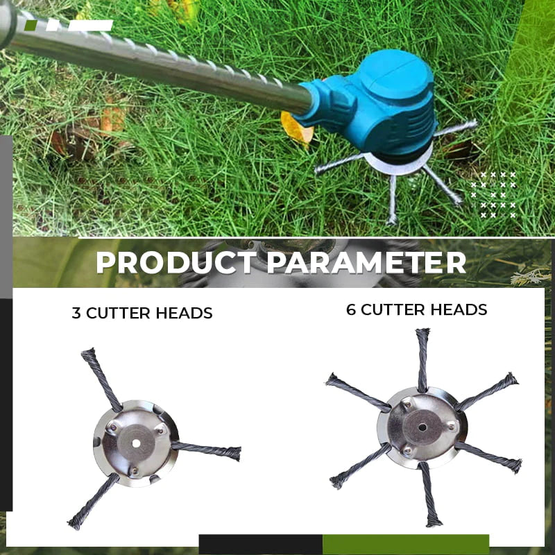 🔥LAST DAY 53% OFF🎁Steel Wire Grass Trimmer Head