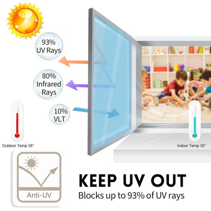 🔥HOT SALE 49% OFF🔥Privacy Sun Blocking Anti UV Reflective Window Film - BUY MORE SAVE MORE