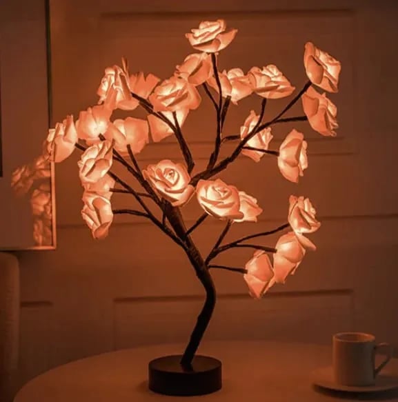 💕Forever Rose Tree Lamp