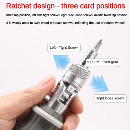 Multi-function ratchet screwdriver