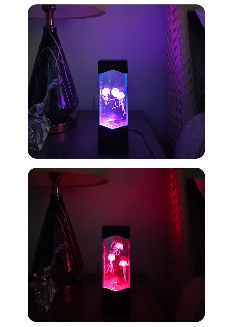 🔥Summer Hot Sale Promotion-49% OFF✨-Multicolor Jellyfish Lava Lamp