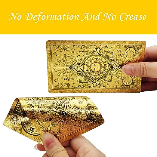 Explore the Mystical World of Tarot Gold Foil Tarot (Buy 2 Free Shipping)