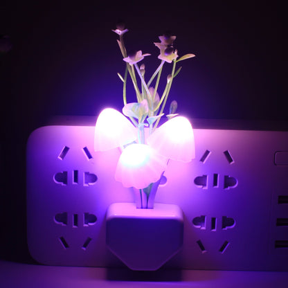 LED Flowers and Mushrooms Colorful Night Lights - Make Your Room Cozy