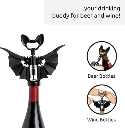 2024 Hot Sales-Spooky Bat Wine Opener