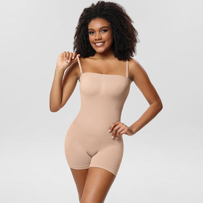 Bodysuit Shapewear with Removable Strap