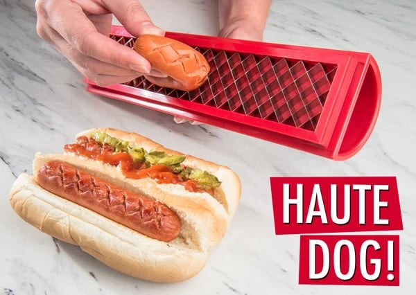 Hot Dog Criss-Cross Slots Slicer