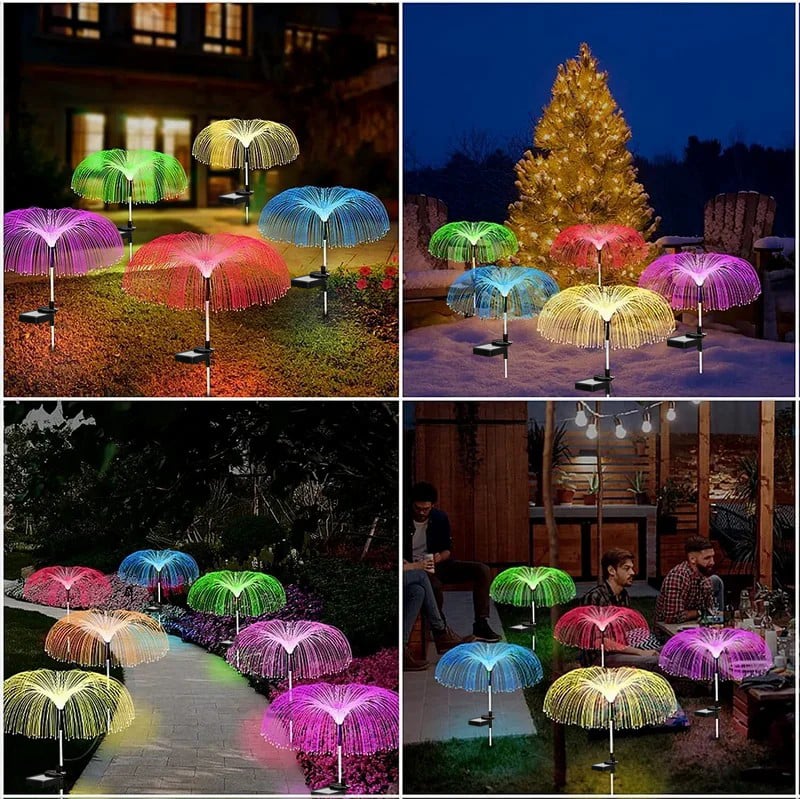 🔥Promotion 50% OFF-Solar Garden Changing Jellyfish Lights