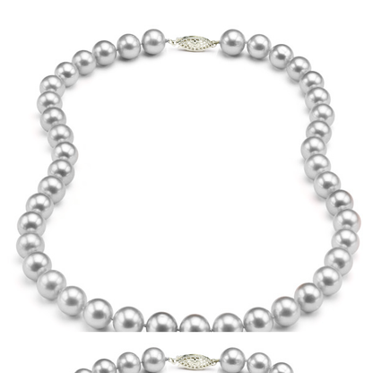 Temperament deep sea shell pearl necklace