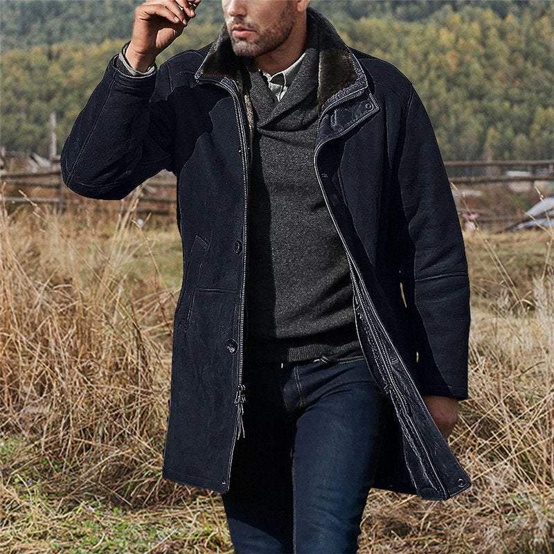 (Western Exclusive)Excellent quality wool coat-High-end materials