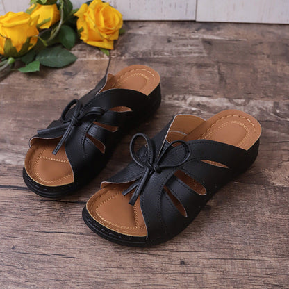 👡 Women's Comfort Bowtie Slide Sandals