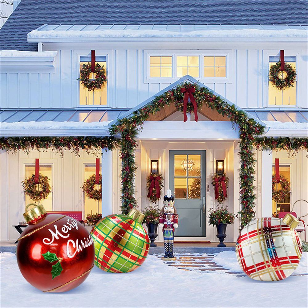 Outdoor Christmas PVC inflatable Decorated Ball🎉Christmas pre-sale 50% off