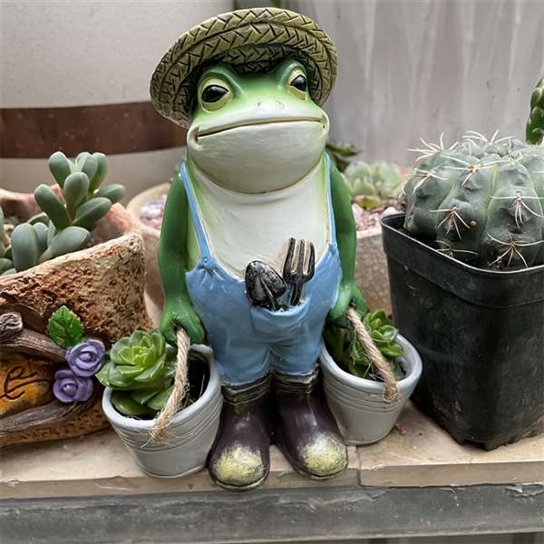 🔥HOT SALE🔥-🐸Funny Frogs Garden Statue😂