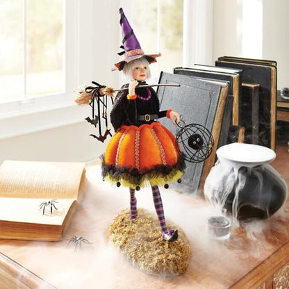 Halloween witch decoration