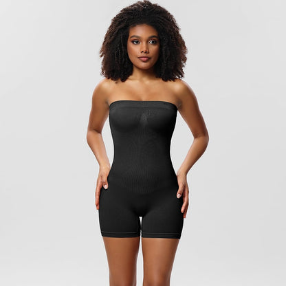 Bodysuit Shapewear with Removable Strap