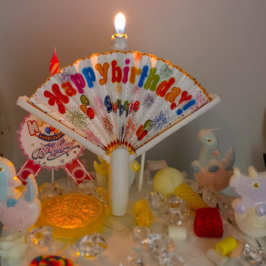 🎂🎂 Reusable Novelty Fan Birthday Candle🎁BEST GIFT FOR FAMILY🎂🎁