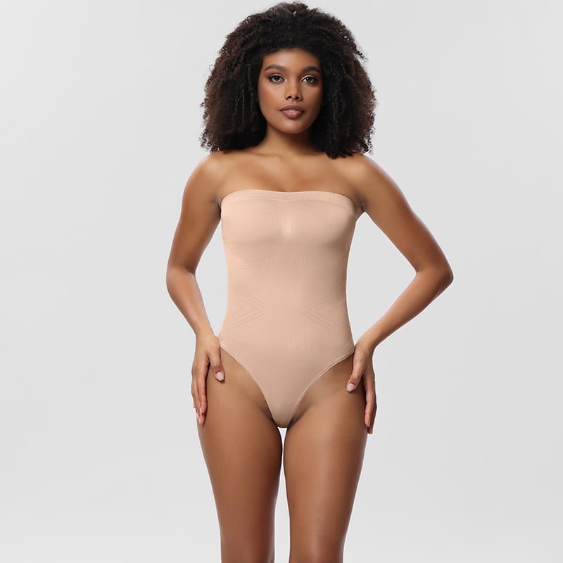 Bodysuit Shapewear with Removable Strap