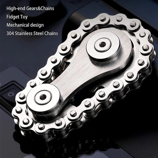 Bicycle Chain Gear Fidget Spinner