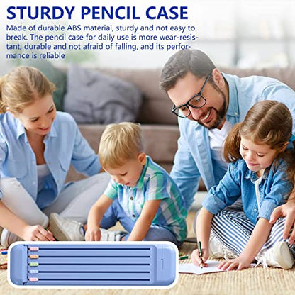 Multifunctional Pencil Case for Kids with 5pcs Pencils2B, Eraser and Ruler