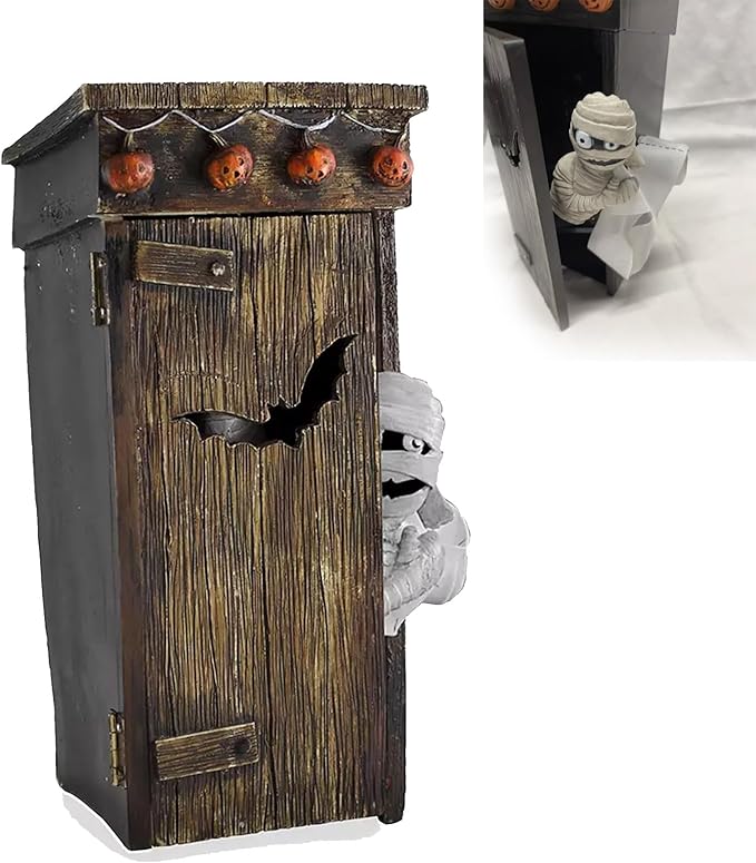 【Halloween Pre-sale】Funny Outhouse Mummy Toy