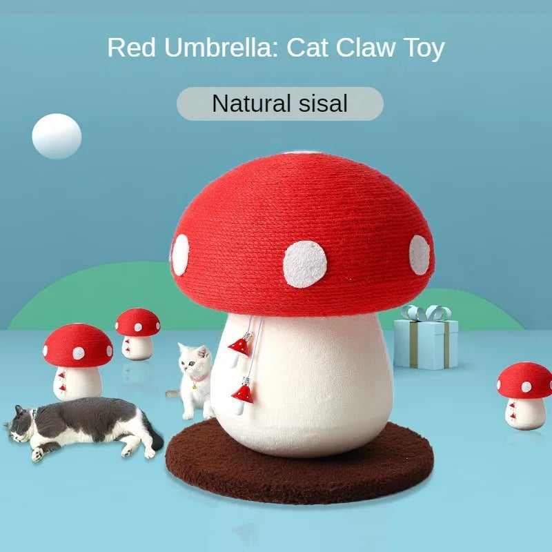 🔥 Hot sale 🔥Mushroom Cat Scratcher&Buy two and get free shipping!