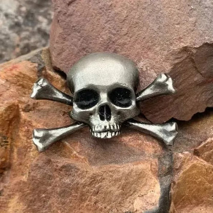 💀Retro Gothic Skull Brooch🔥