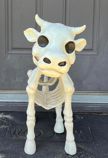 🔥 Cow & Horse Skeleton Halloween Decorative Prop