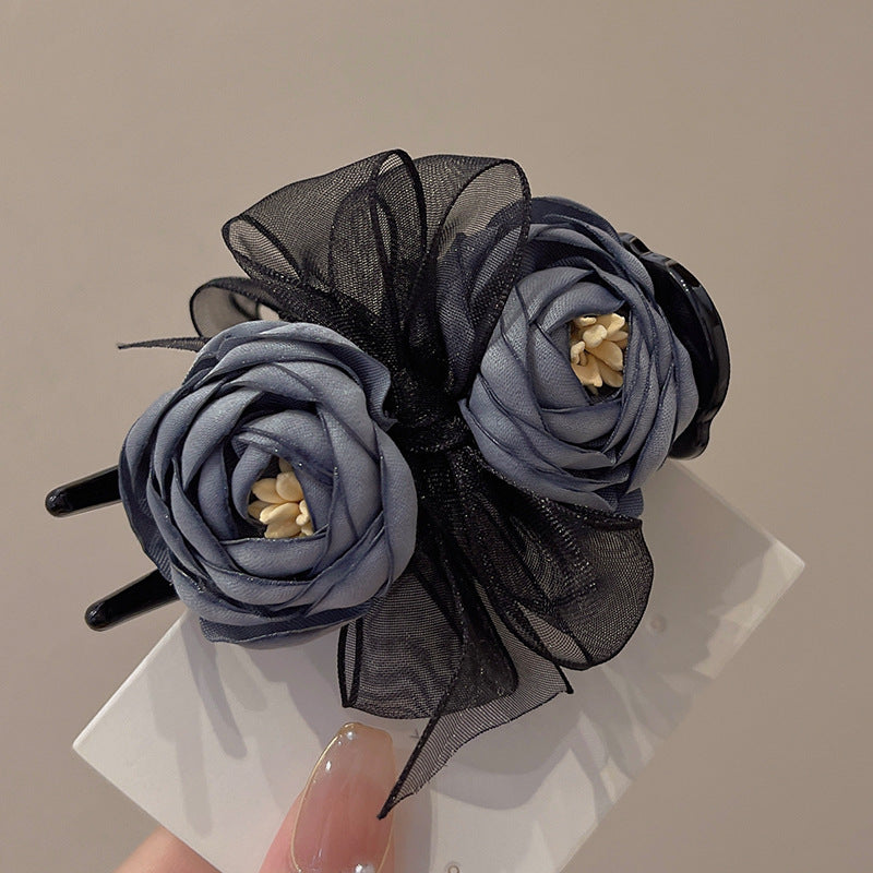 2024-new-high-end-hair-accessories-flower-ball-hair-clip-for-women