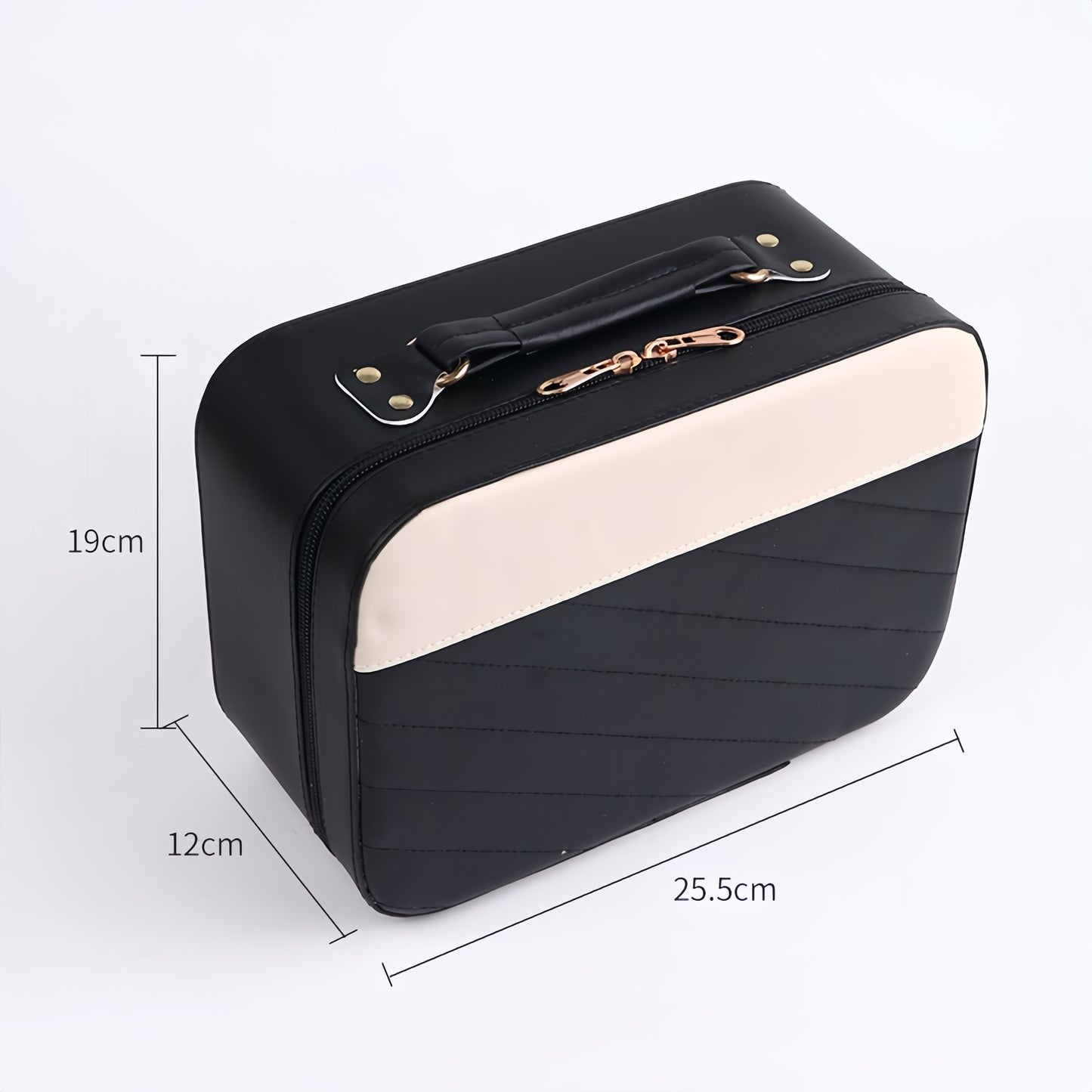 High-looking travel large-capacity multifunctional cosmetic bag (black)