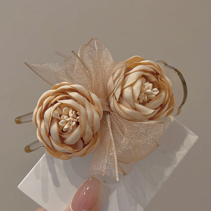 2024-new-high-end-hair-accessories-flower-ball-hair-clip-for-women