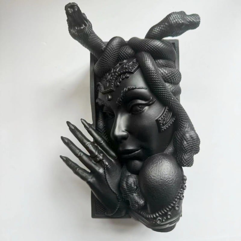 (🔥Hot Sale Now 49% Off) - Medusa Book Nook 3D Printed Choose Color Fantasy Book Shelf