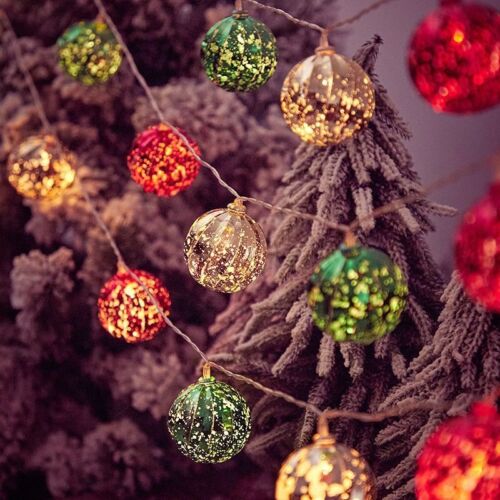 🎁Lighted Christmas Tree Twinkle Ornaments