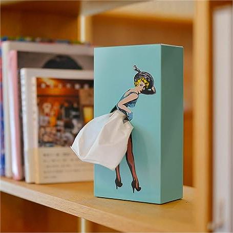 Flying Skirt Tissue Box