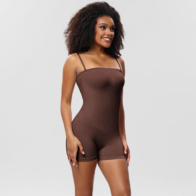 Bodysuit Shapewear with Removable Strap