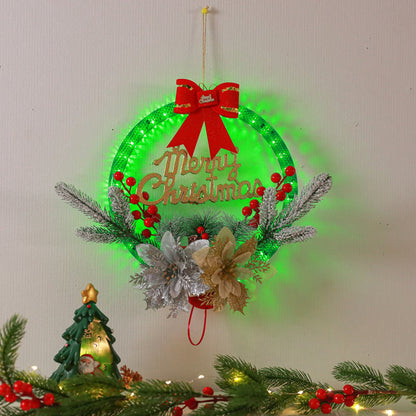 Led light wreaths