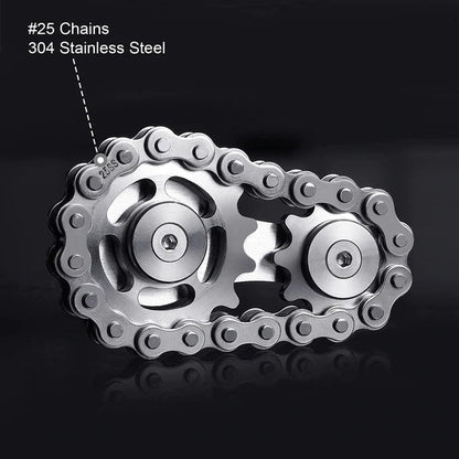 Bicycle Chain Gear Fidget Spinner