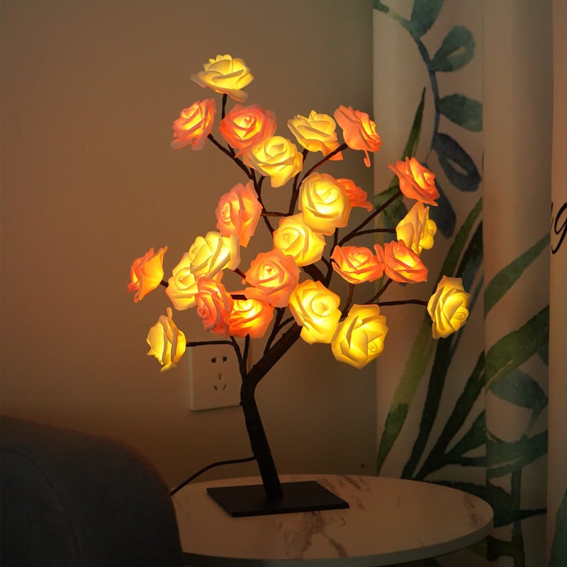 💕Forever Rose Tree Lamp