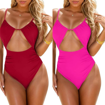 🔥 2024 summer essentials ⭐Women's one-piece swimsuit tummy control swimsuit