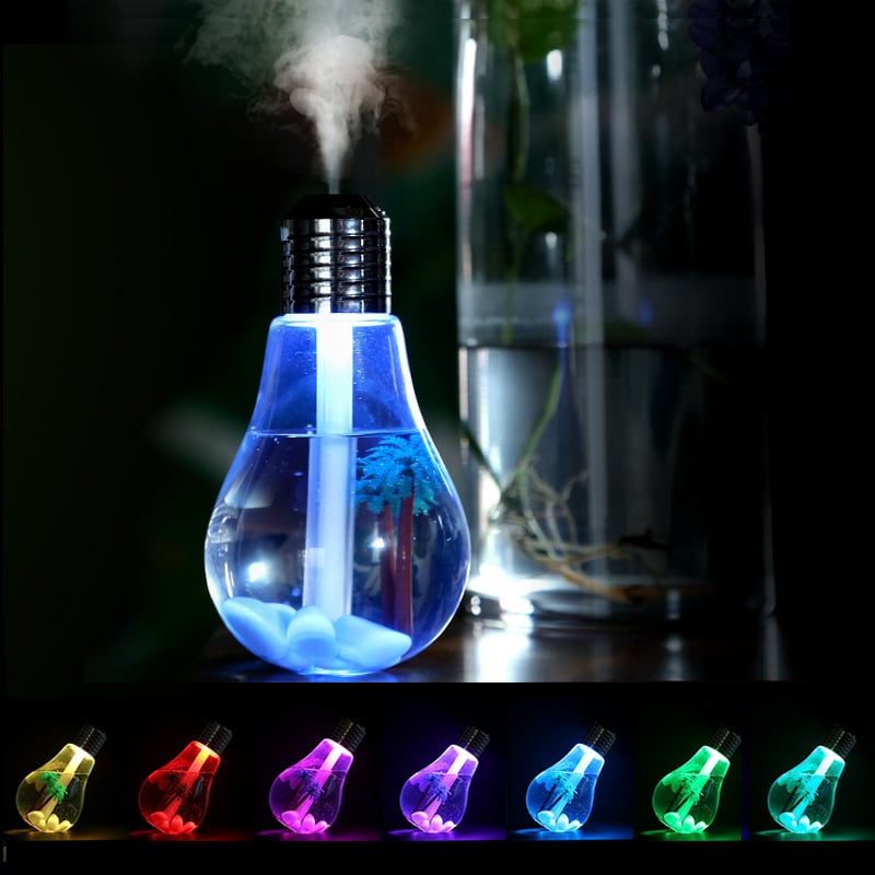 USB Charging Light Bulb Humidifier