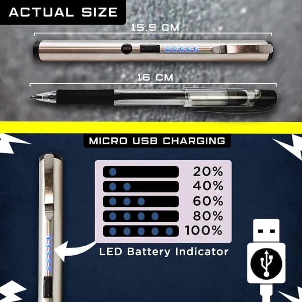 Portable electric pen (pen type)