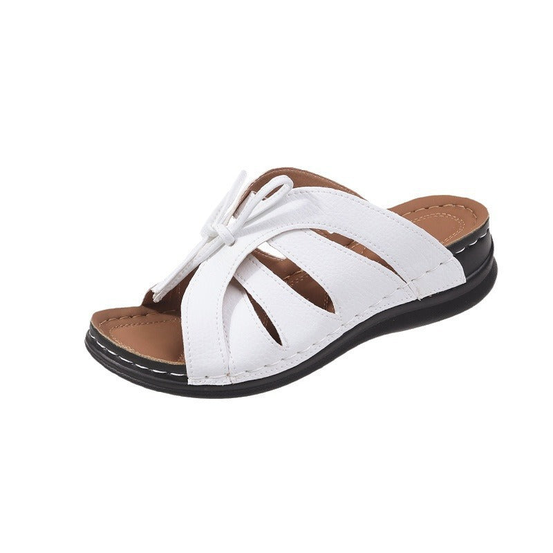 👡 Women's Comfort Bowtie Slide Sandals