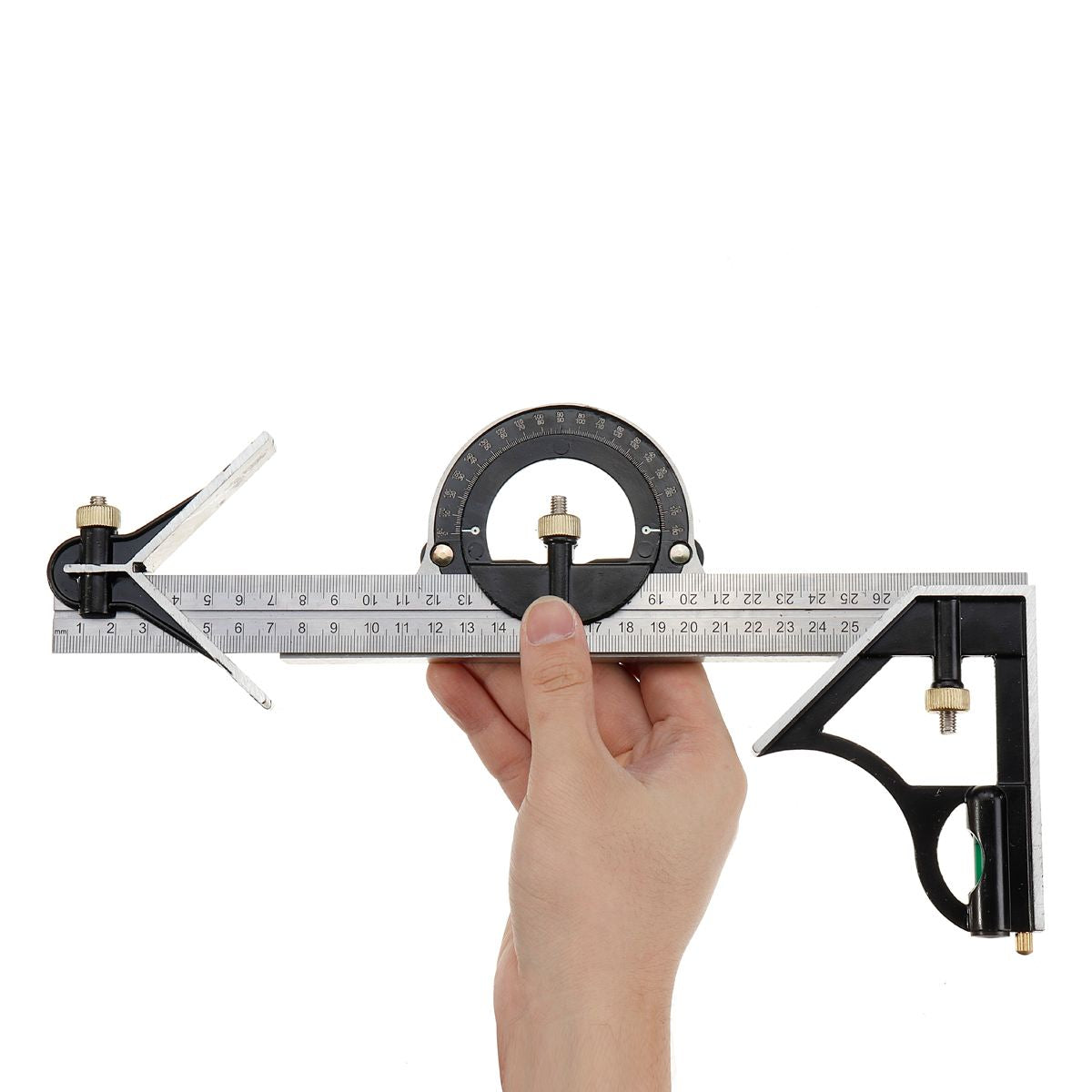 2024 New Multifunctional Combination of Movable Angle Ruler Set